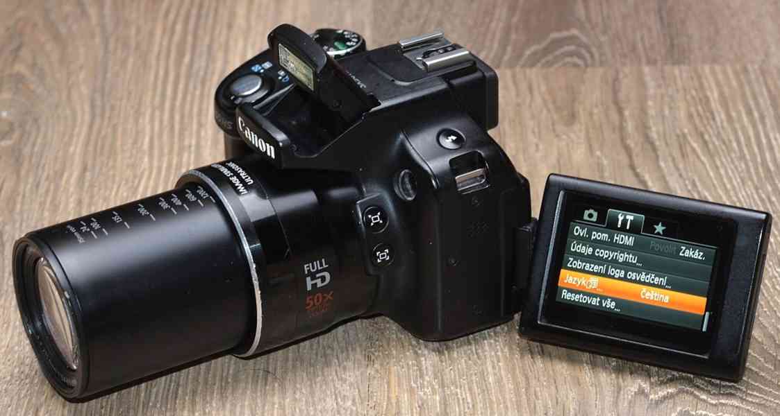 Canon PowerShot SX50 HS *50x Op.Zoom*full HDV*Bag - foto 7