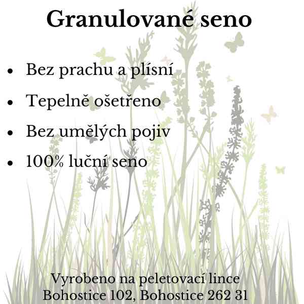 GRANULOVANÉ SENO - foto 2