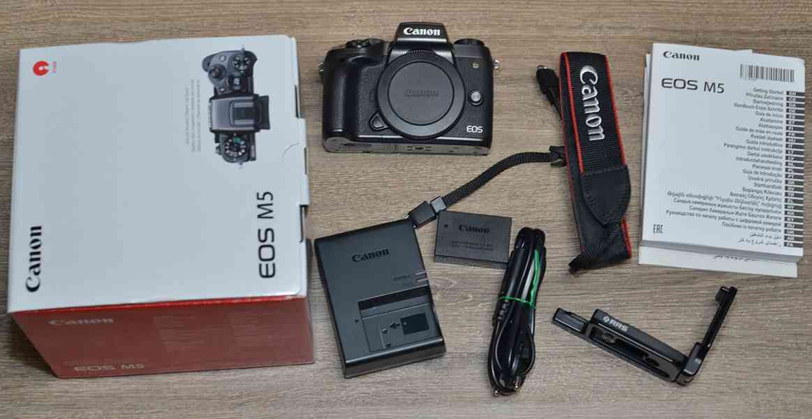 Canon EOS M5 APS-C*Full HDV*WIFI/NFC 10600 Exp. - foto 3