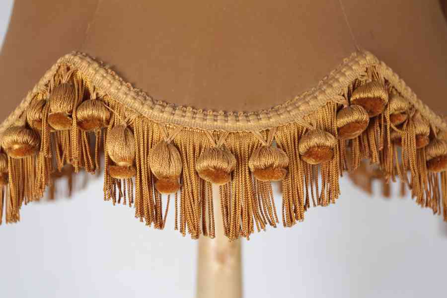 Barokní dřevěný svícen - Lampa - foto 5