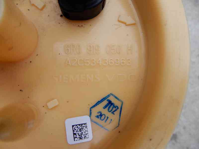 Palivové čerpadlo Fabia II. - foto 2