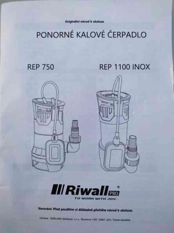 Kalové čerpadlo 750 W, 1000,-Kč, Prostějov M: 731 855 194 - foto 12