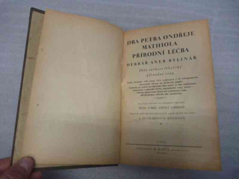 Kniha Přírodní léčba - DRA. Petr Ondřej, r. 1931 - foto 1