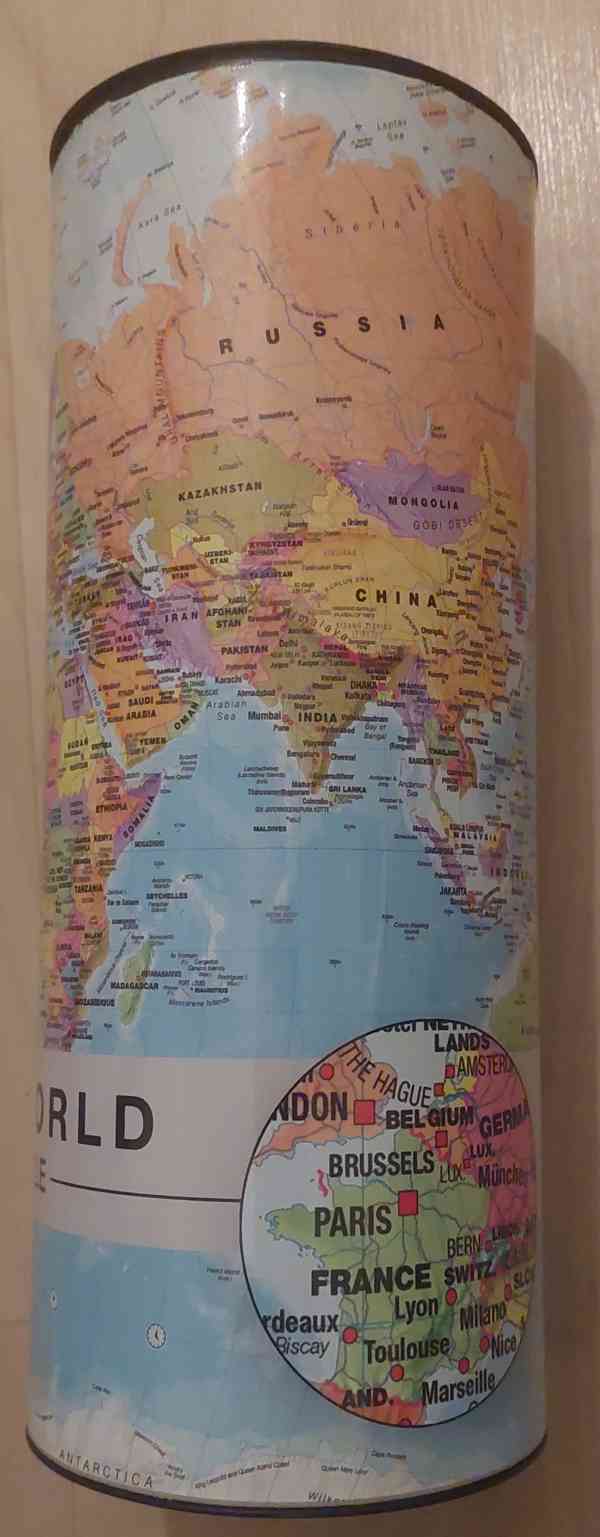 Puzzle Mapa sveta World 1000 dilku - foto 2