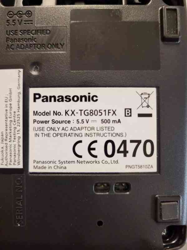 Bezdrátový telefon Panasonic - foto 2