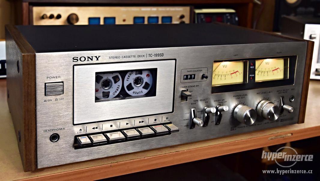 SONY TC-199SD kazetový magnetofon Japonsko 1977 - foto 1