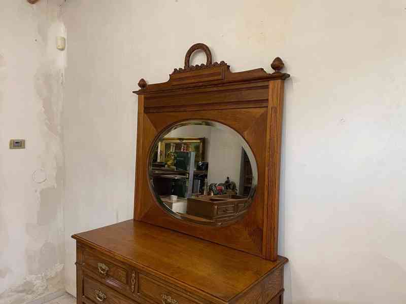 Starožitné zrcadlo Louis XVI. - foto 2