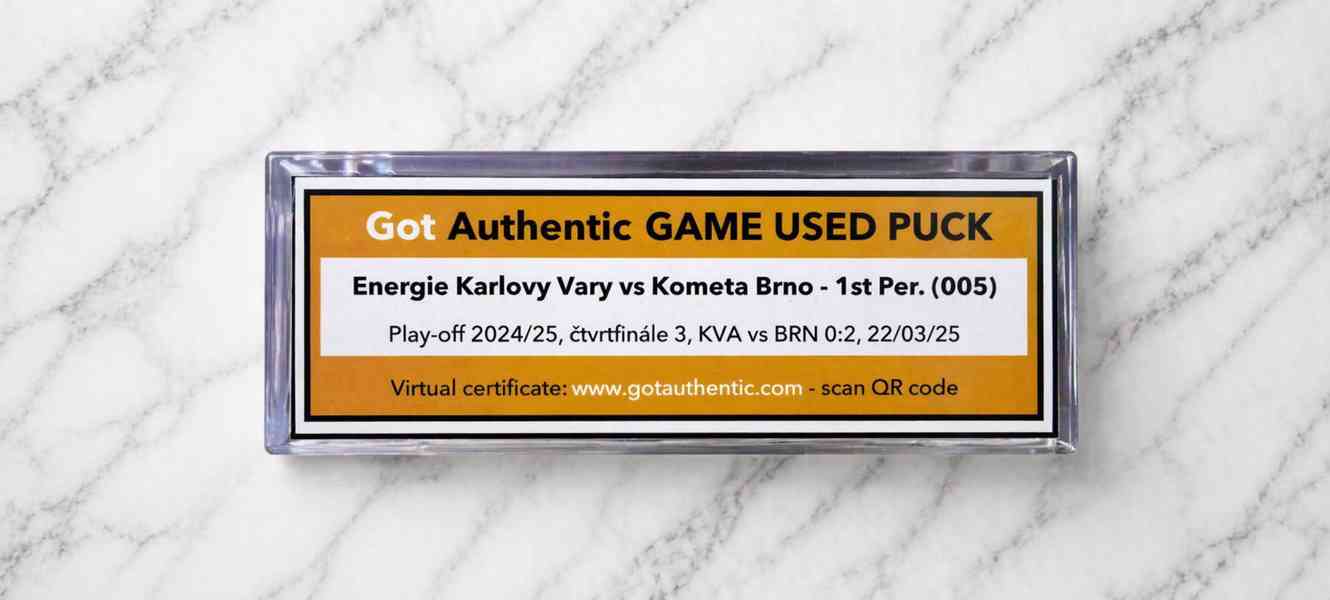 Sběratelský unikát Kometa Play-off 2025 Postava + Krošelj - foto 2