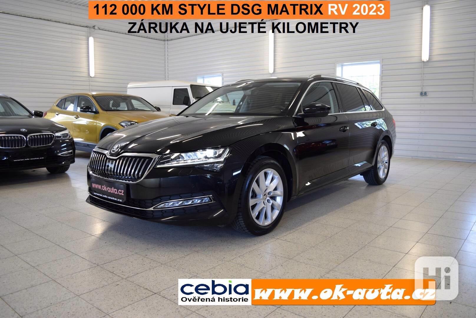 Škoda Superb 2.0 TDI STYLE MATRIX DSG 2023-DPH  - foto 1