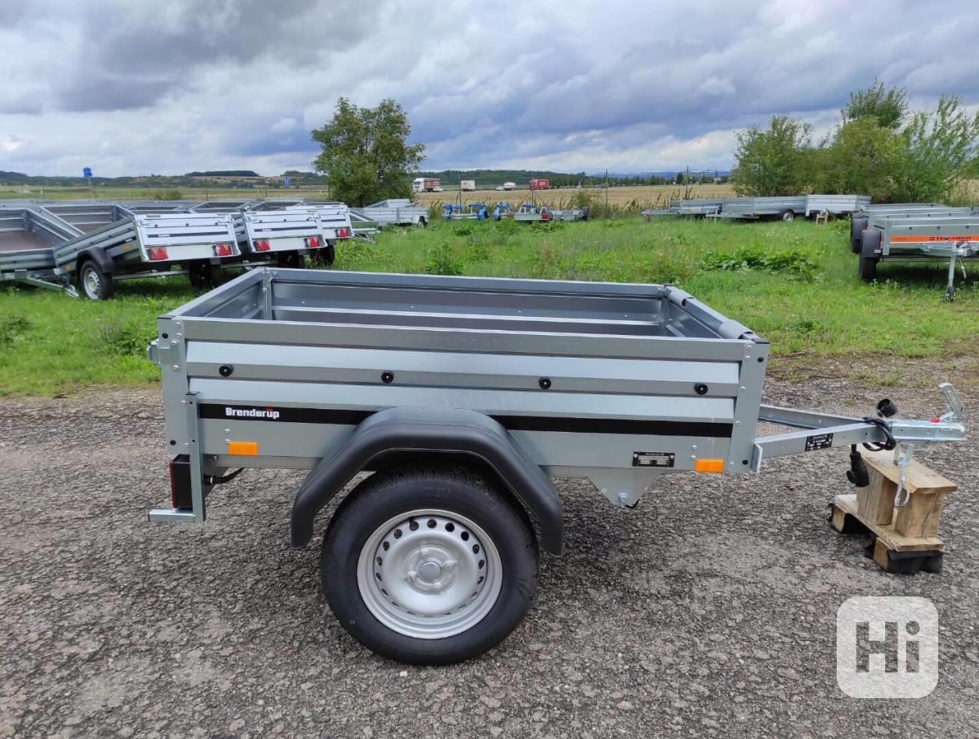 Přívěsný vozík Brenderup 1150S UB TILT, 500 kg, 144x94x35 - foto 1