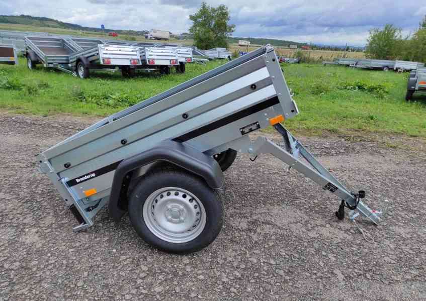 Přívěsný vozík Brenderup 1150S UB TILT, 500 kg, 144x94x35 - foto 7