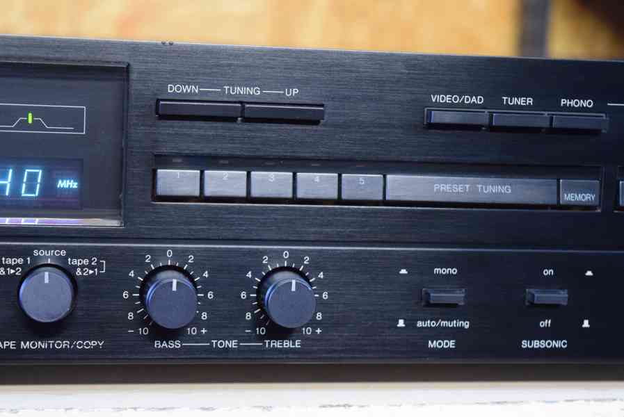 DENON DRA-350 VÝBORNÝ STEREO RECEIVER !! - foto 3