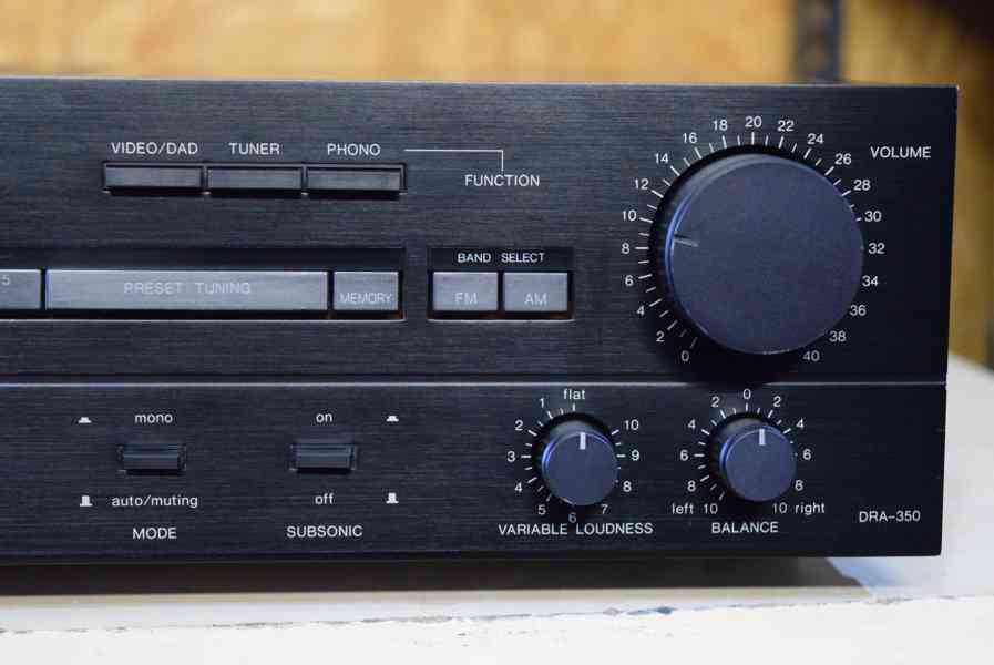 DENON DRA-350 VÝBORNÝ STEREO RECEIVER !! - foto 4