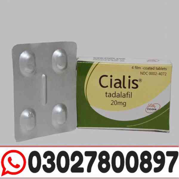Cialis 20 mg 4 Tablets in Karachi ( 0302780O897