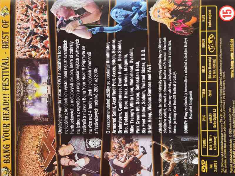 DVD - BANG YOUR HEAD!!! FESTIVAL / Best Of - (2 DVD) - foto 2