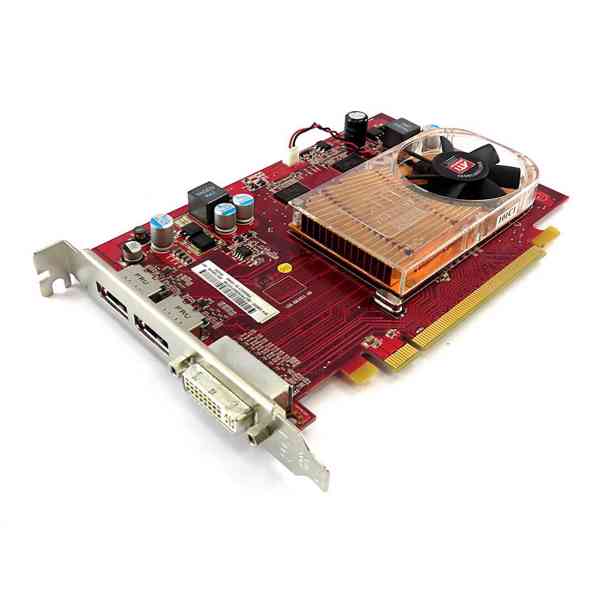 Grafická karta 1GB DDR3 ATI Radeon HD 4650, DVI, 2x DP, 128b - foto 1