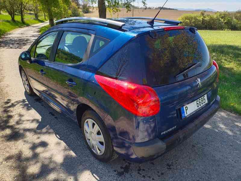 Peugeot 207 SW 1.4 70Kw RV.2009 naj.130tis. - NOVÁ STK - foto 4