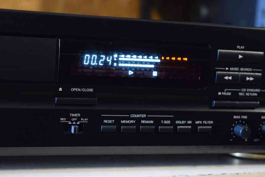 DENON DRS-640 VÝBORNÝ ŠUPLÍKOVÝ STEREO TAPE DECK ! - foto 3