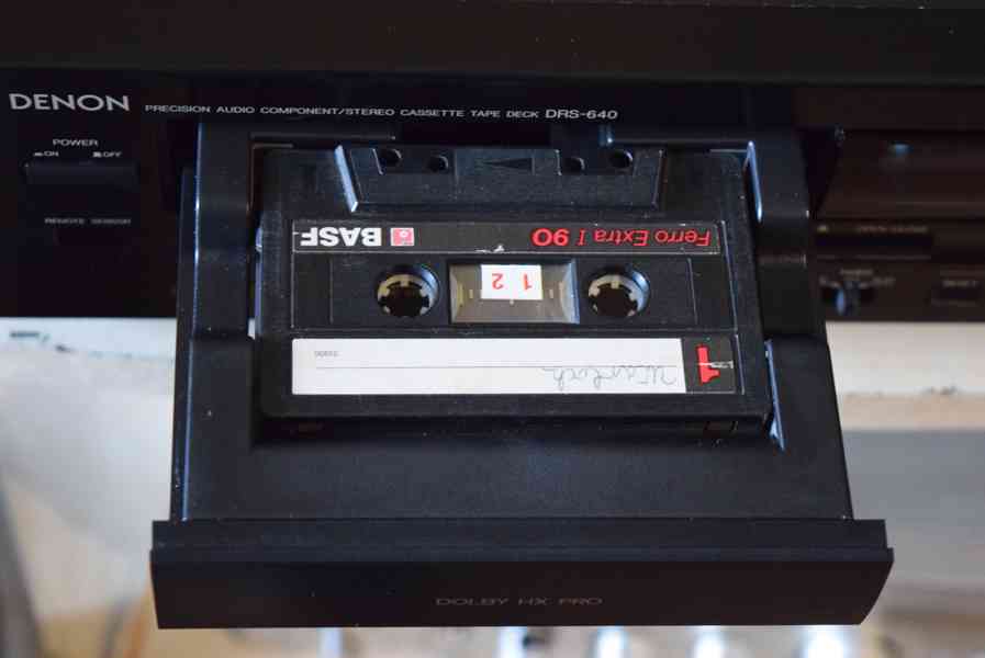 DENON DRS-640 VÝBORNÝ ŠUPLÍKOVÝ STEREO TAPE DECK ! - foto 5