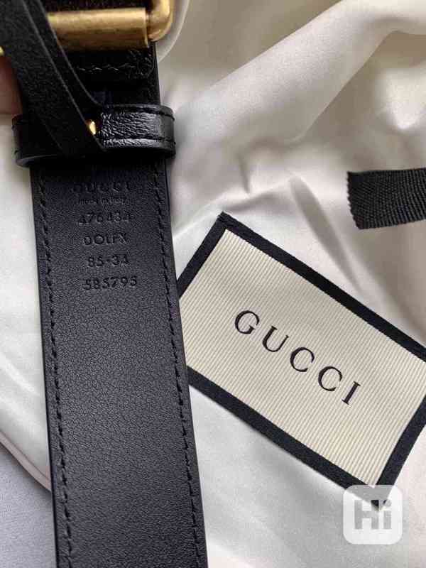 Gucci GG Marmont Matelassé Taška na opasek 85 černá Dámská - foto 4