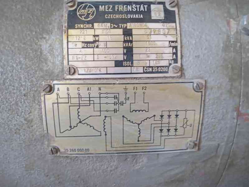 Generátor 12,8 KW - foto 6