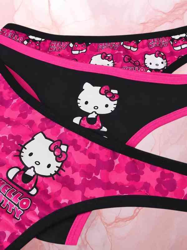 🔥💗 HELLO KITTY SET – 3× sexy kalhotky, který si prostě mus - foto 4