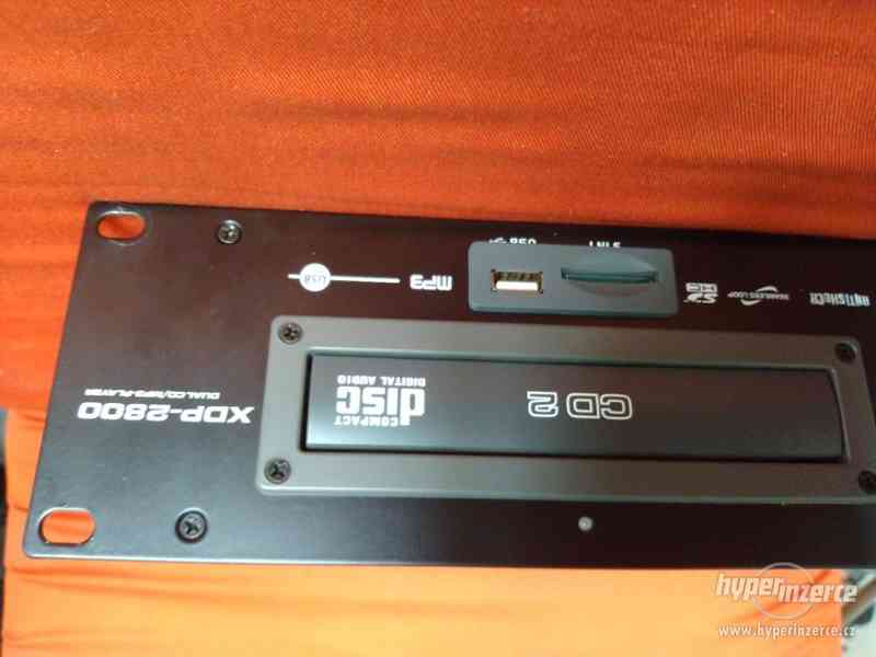 Dvojitý přehrávač pro DJe (CD USB SD MP3)Omnitronic XDP-2800 - foto 3