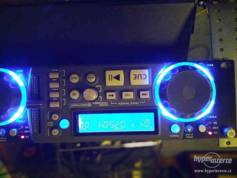 Dvojitý přehrávač pro DJe (CD USB SD MP3)Omnitronic XDP-2800 - foto 4