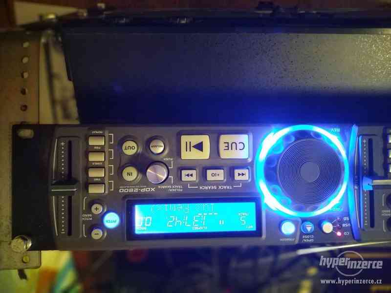 Dvojitý přehrávač pro DJe (CD USB SD MP3)Omnitronic XDP-2800 - foto 7