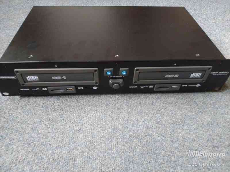 Dvojitý přehrávač pro DJe (CD USB SD MP3)Omnitronic XDP-2800 - foto 24