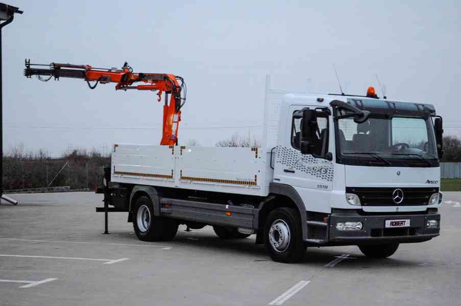 MERCEDES ATEGO 1518 - VALNÍK + HYDRAULICKÁ RUKA EURO5 - foto 61