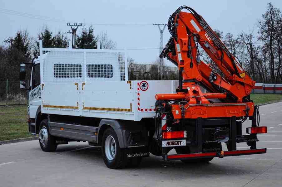 MERCEDES ATEGO 1518 - VALNÍK + HYDRAULICKÁ RUKA EURO5 - foto 5