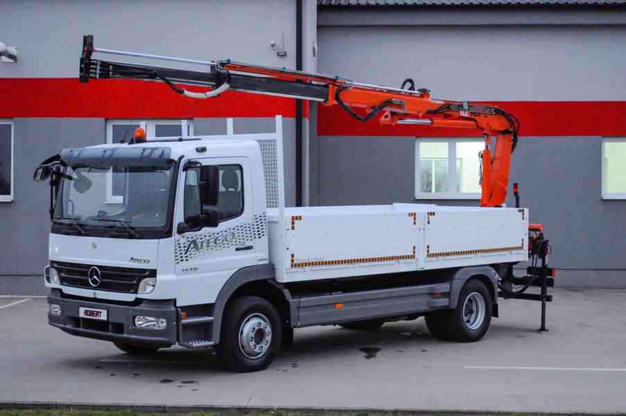 MERCEDES ATEGO 1518 - VALNÍK + HYDRAULICKÁ RUKA EURO5 - foto 66