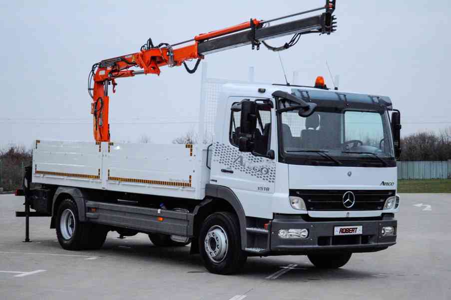 MERCEDES ATEGO 1518 - VALNÍK + HYDRAULICKÁ RUKA EURO5 - foto 65