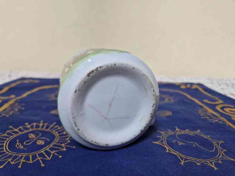 Sbírkový starý ručně malovaný Hrnek Hájek místopis - foto 7