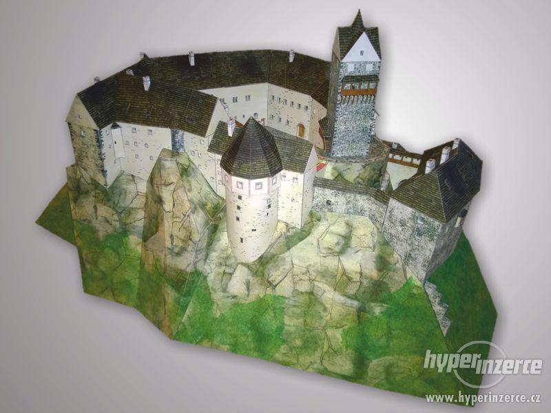 Papírový model hradu Loket - foto 2