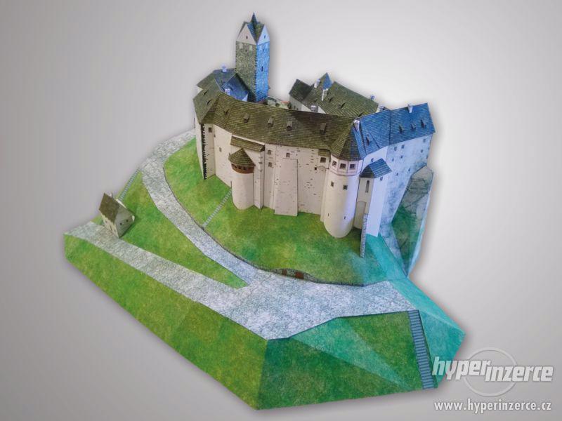 Papírový model hradu Loket - foto 4