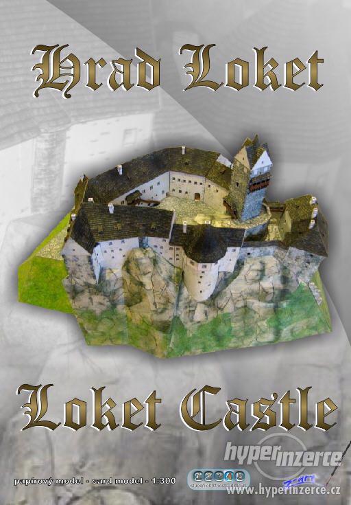 Papírový model hradu Loket - foto 5