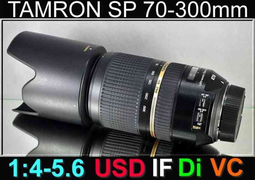 pro Nikon -Tamron SP 70-300mm 1:4-5.6 USD IF VC*FX - foto 1