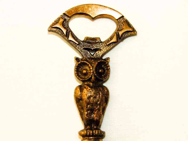 Mosazná vývrtka / otvírák - foto 2