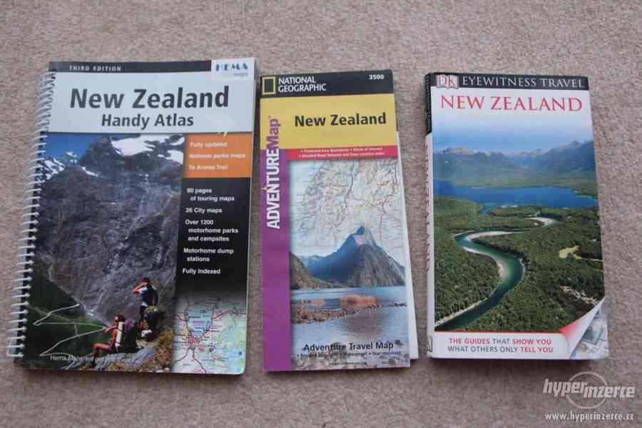 Prodam mapy a pruvodce Novy Zeland - foto 1