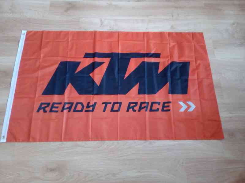 Vlajka KTM - foto 1