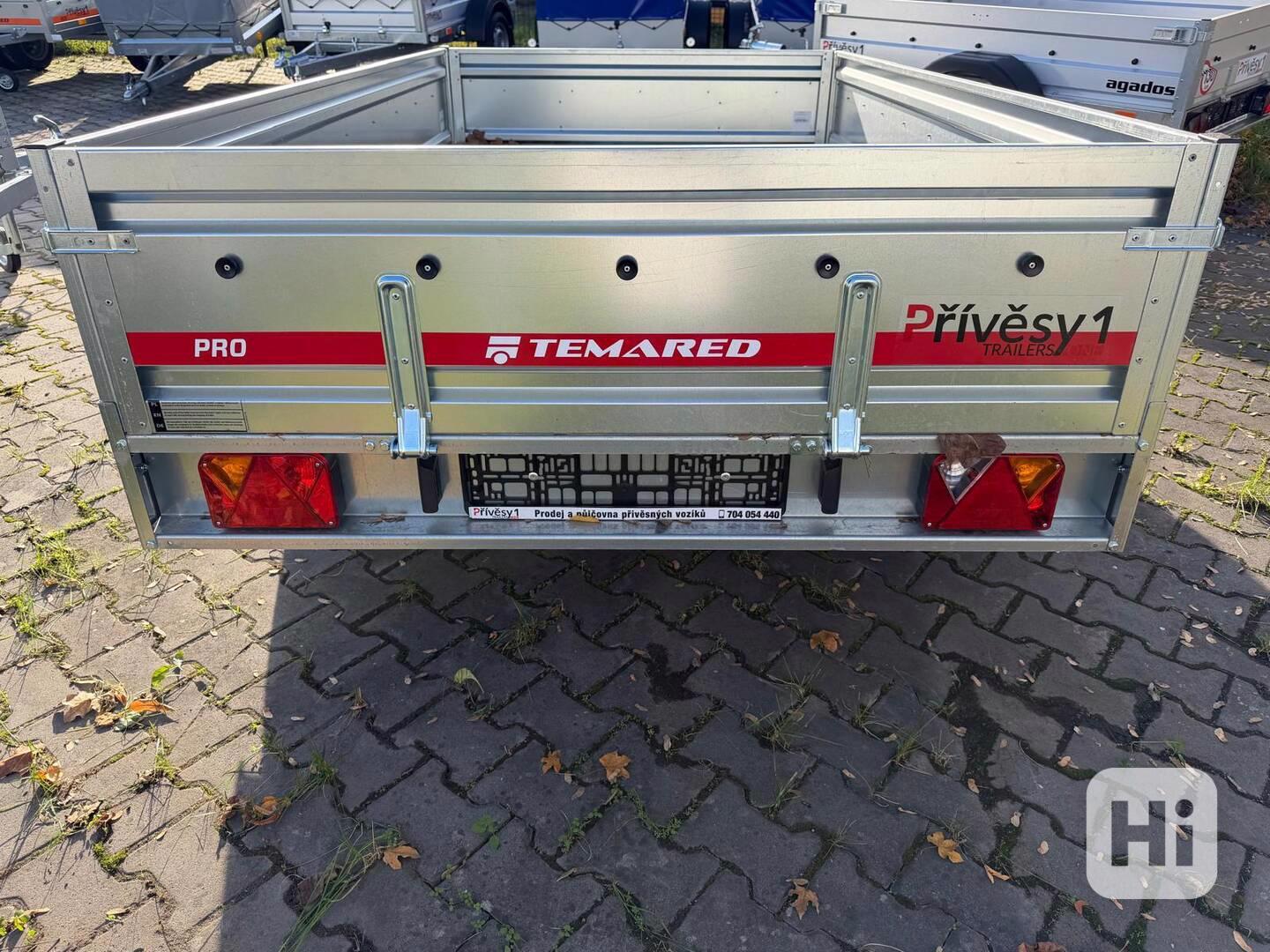  Přívěs TEMARED 264x150cm s listovými pružinami 750kg - foto 1