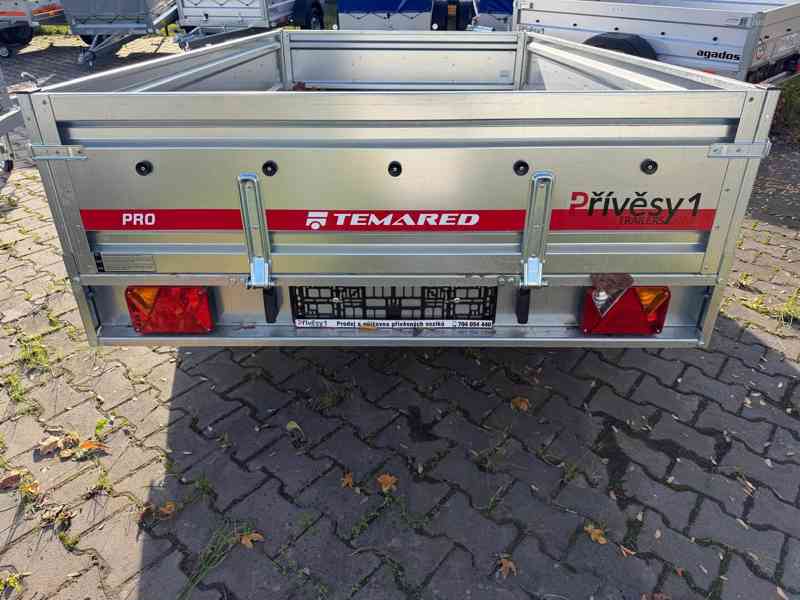  Přívěs TEMARED 264x150cm s listovými pružinami 750kg - foto 1