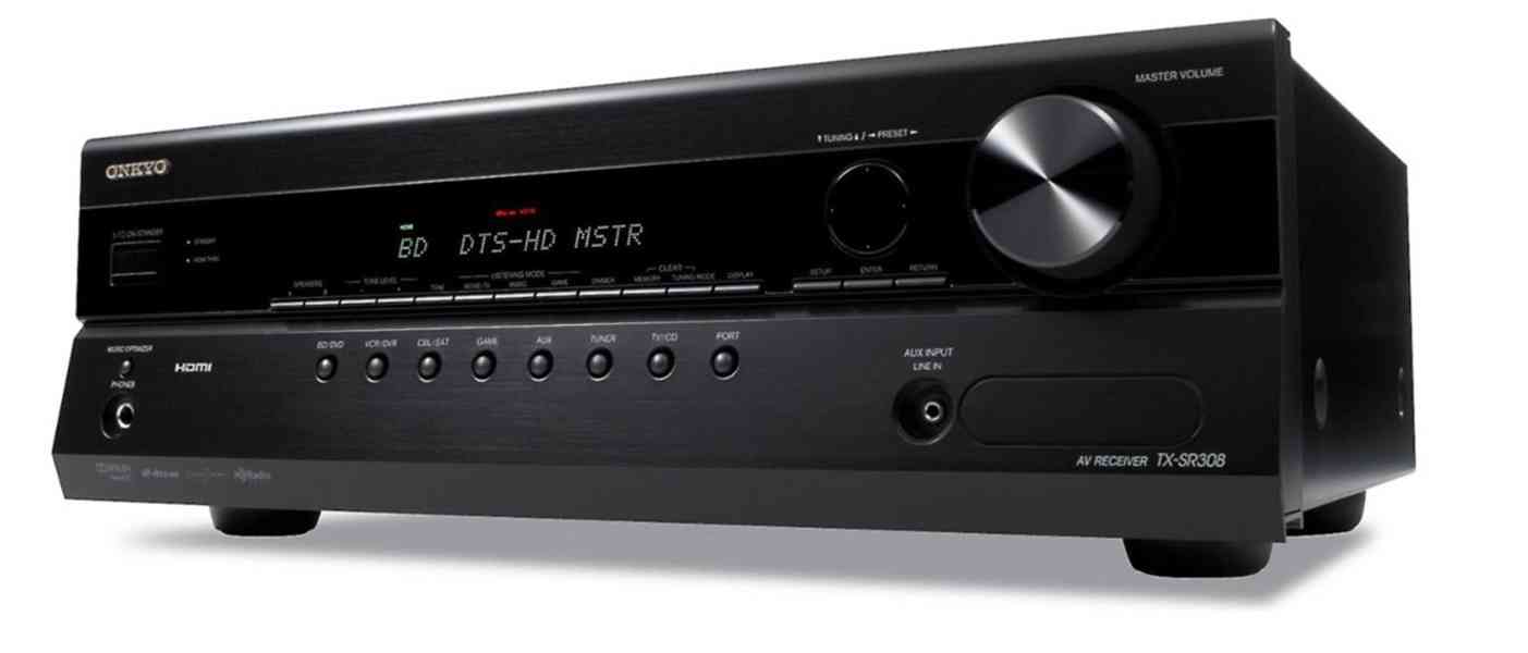 Domácí kino - AV Recveiver Onkyo TX-SR308 - foto 3