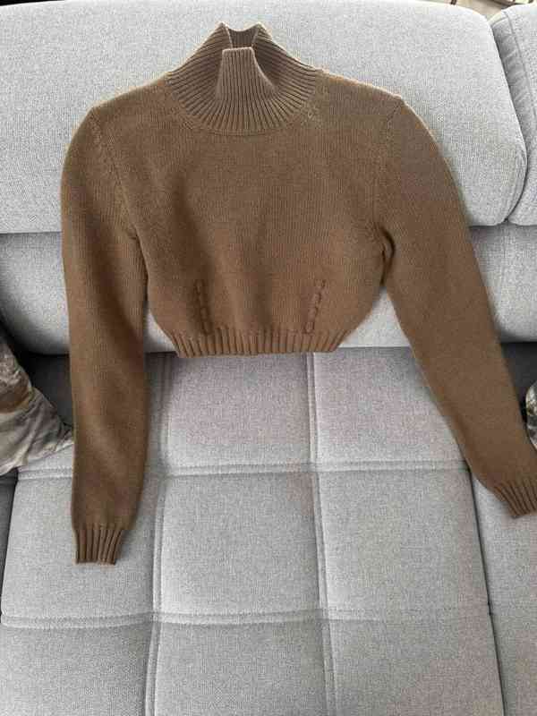 Pullover brown cashmere jumper - foto 2