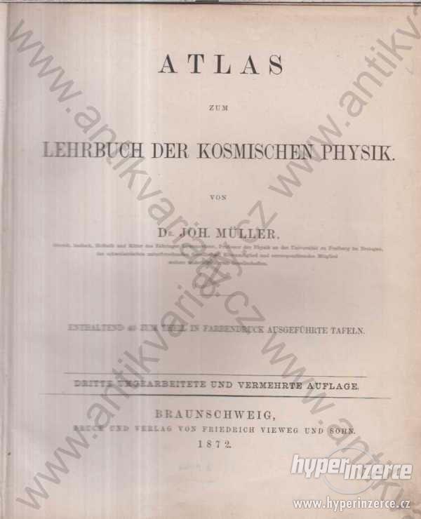 Atlas zum Lehrbuch der Kosmischen Physik 1872 - foto 1