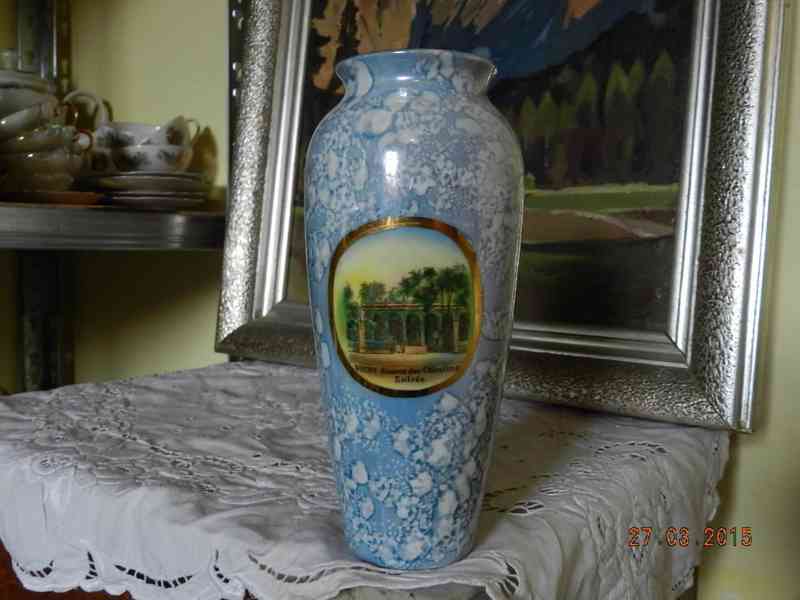 Hezká porcelánová váza Vichy - J E Saxe Germany - foto 2