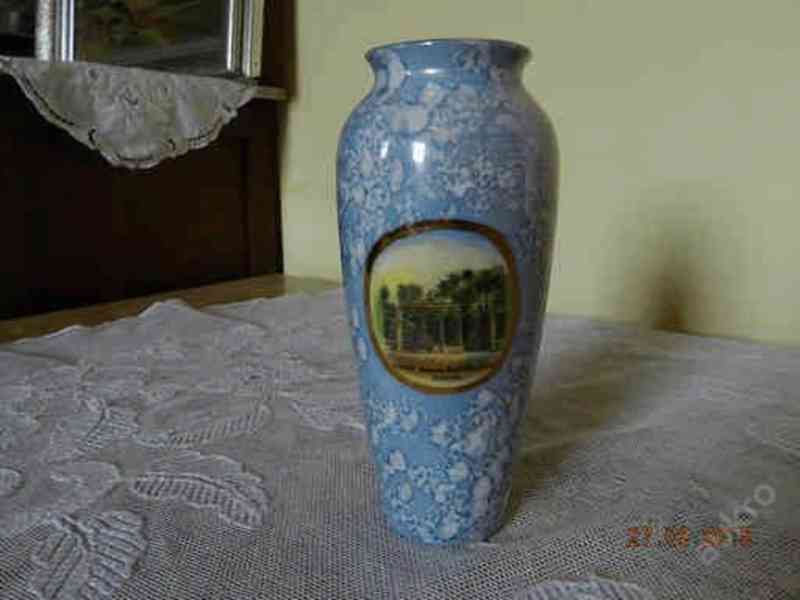 Hezká porcelánová váza Vichy - J E Saxe Germany - foto 1