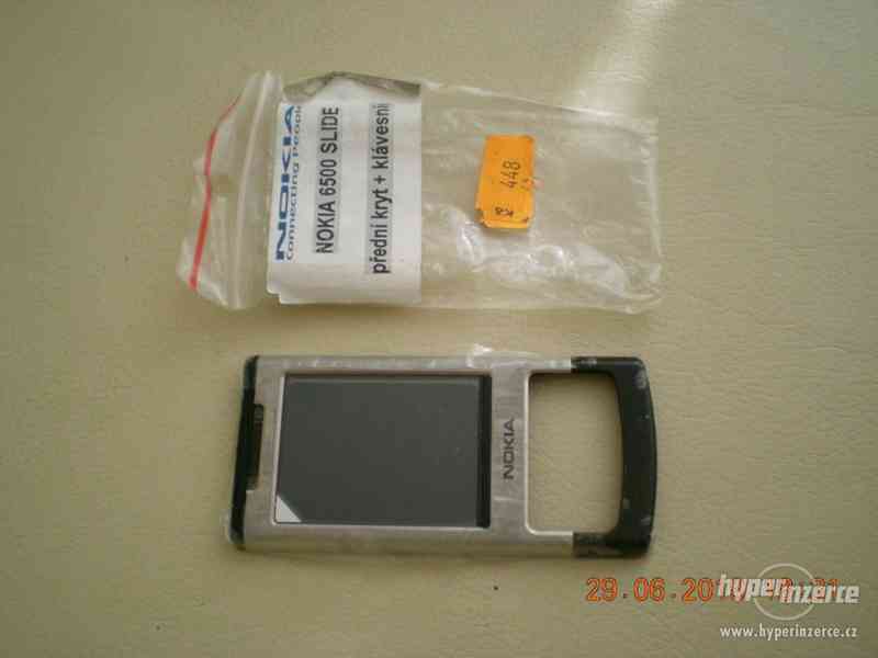 Nokia 6500s z r.2007 - výsuvné telefony s kovovými kryty - foto 34